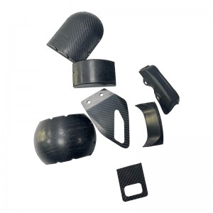 Vlastní formování uhlíkových vláken Auto díly 3K Části pro uhlíkové vlákno z uhlíkových vláken