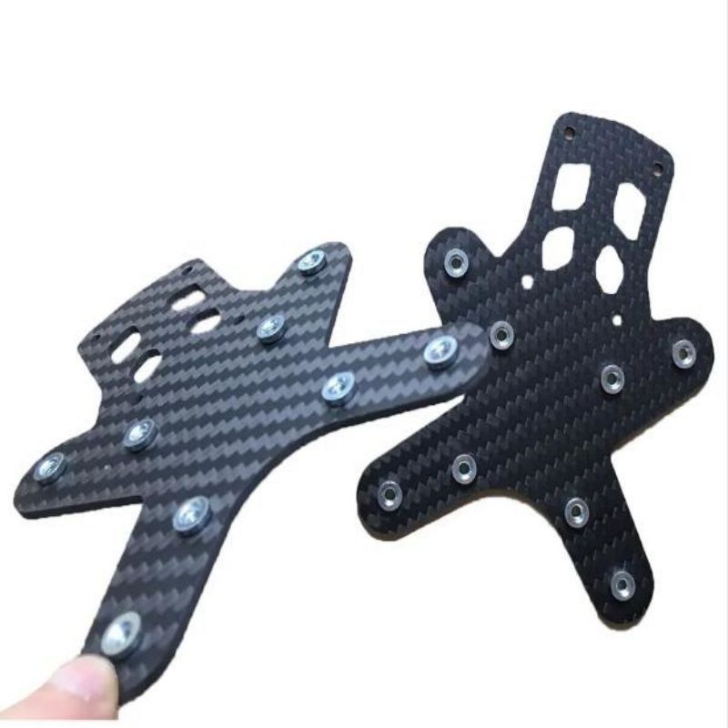 Vlastnínáhradní díly UAV uhlíkové vlákno vlastní zpracování CNC obráběcí díly pro UAV Drone OEM